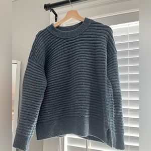 Teal madewell sweater, size XS